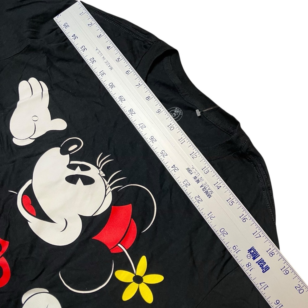 Disney Parks Men’s M Minnie‎ Mouse T-Shirt Ears Flower World Fun Retro Polka Dot - Picture 6 of 9